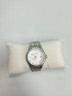 Tissot T-Classic Stainless Steel Ladies Watch - White Dial with Roman Numerals