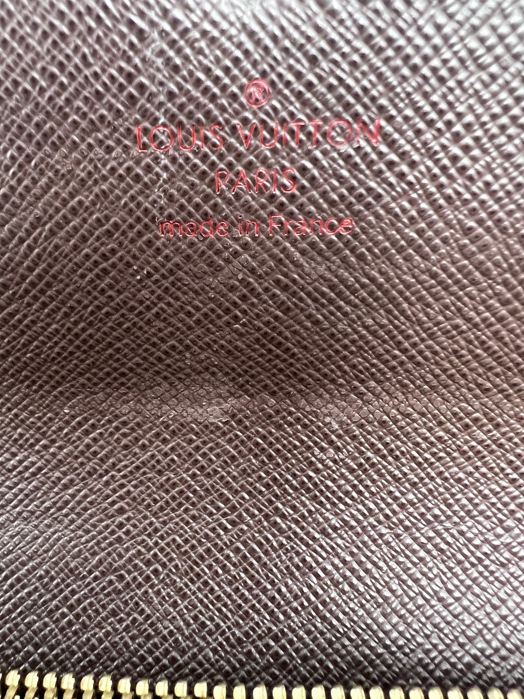 Louis Vuitton Damier Ebene Sarah Wallet