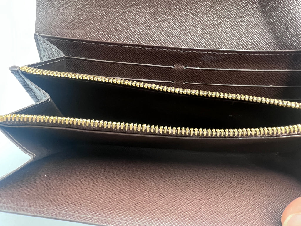 Louis Vuitton Damier Ebene Sarah Wallet