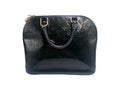 Louis Vuitton Monogram Vernis Alma PM Bag in Dark Navy Blue | Designer Resale