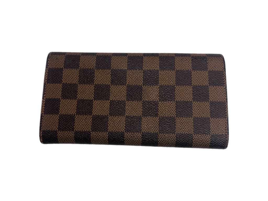 Louis Vuitton Damier Ebene Sarah Wallet