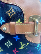 Louis Vuitton Monogram Multicolore Claudia Bag in Black Canvas (2010) | Designer Resale