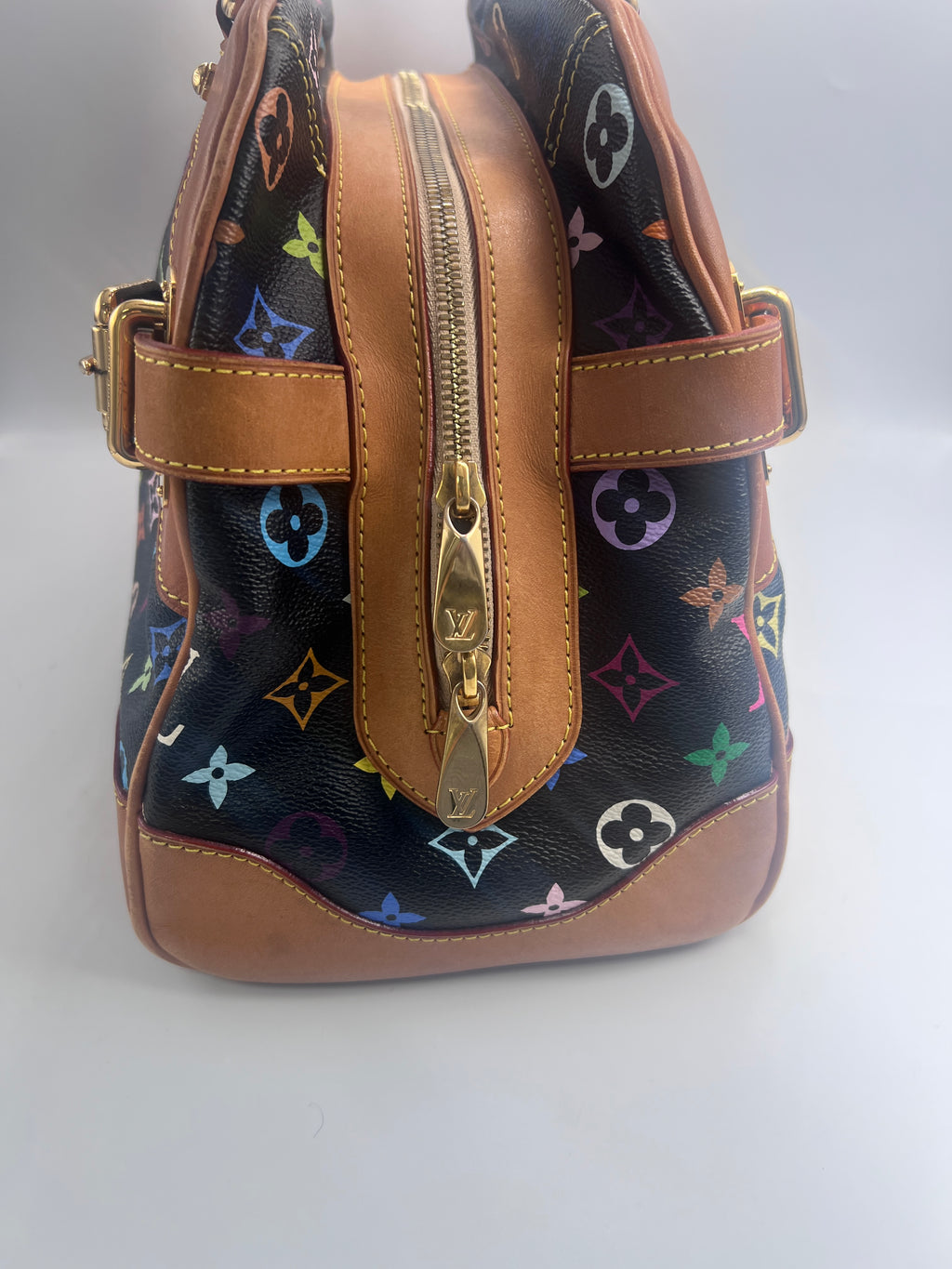 Louis Vuitton Monogram Multicolore Claudia Bag in Black Canvas (2010) | Designer Resale