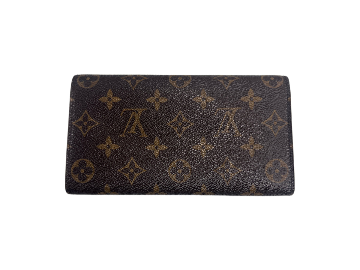 Louis Vuitton Monogram Porte-Monnaie  Sarah Wallet