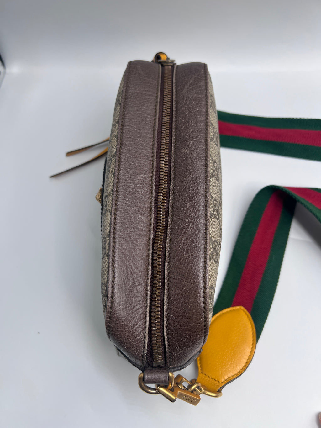 Gucci  Tiger Head Small Messenger Crossbody Bag