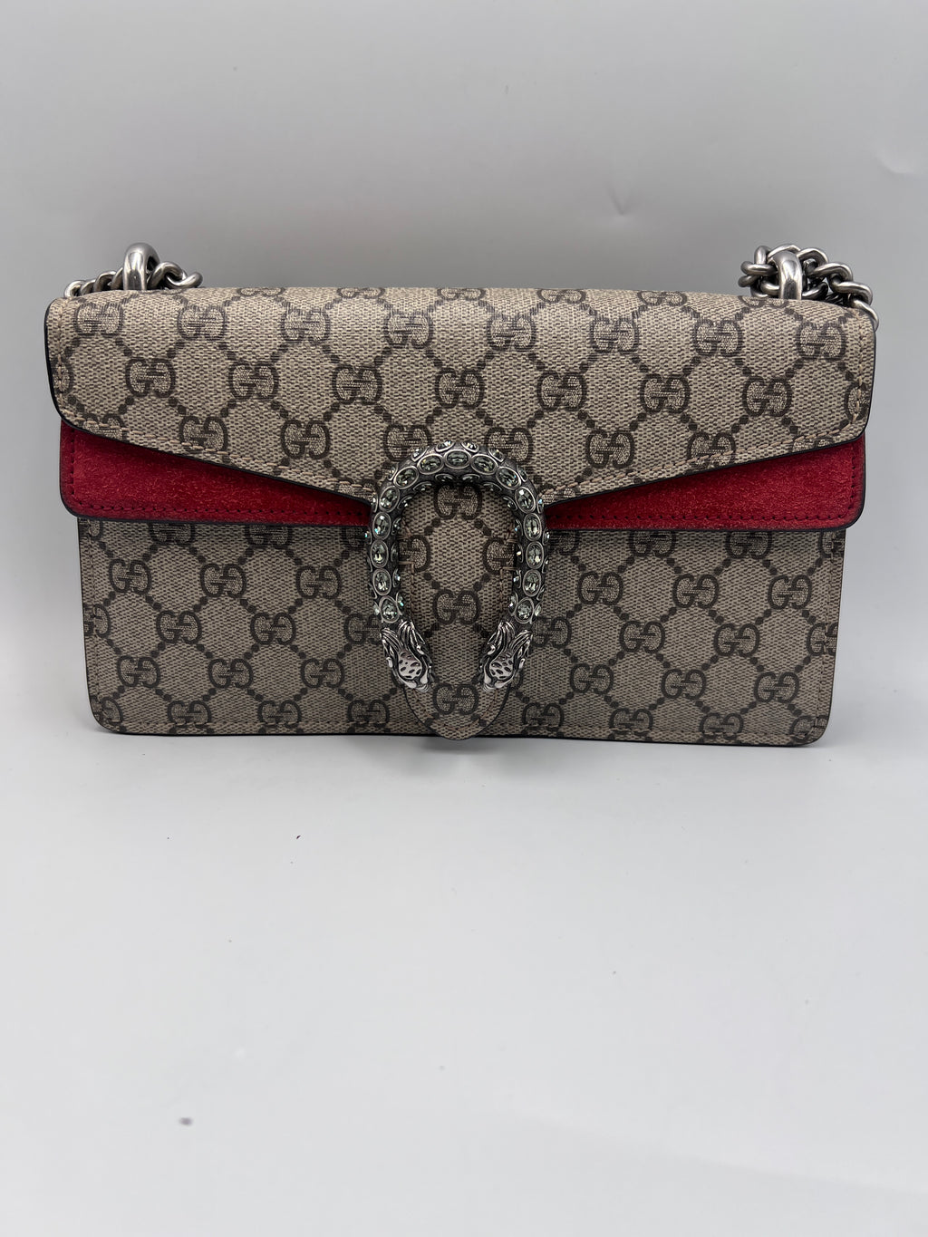 Dionysus Bag GG Coated Canvas Small shoulder bag