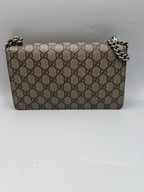 Dionysus Bag GG Coated Canvas Small shoulder bag