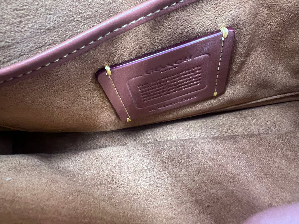 Coach Tabby 26 Shoulder Bag in Yellow Pebbled Leather with Interchangeable Straps | Designer Resale