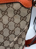 Gucci GG Canvas Web Stripe Medium Tote Bag