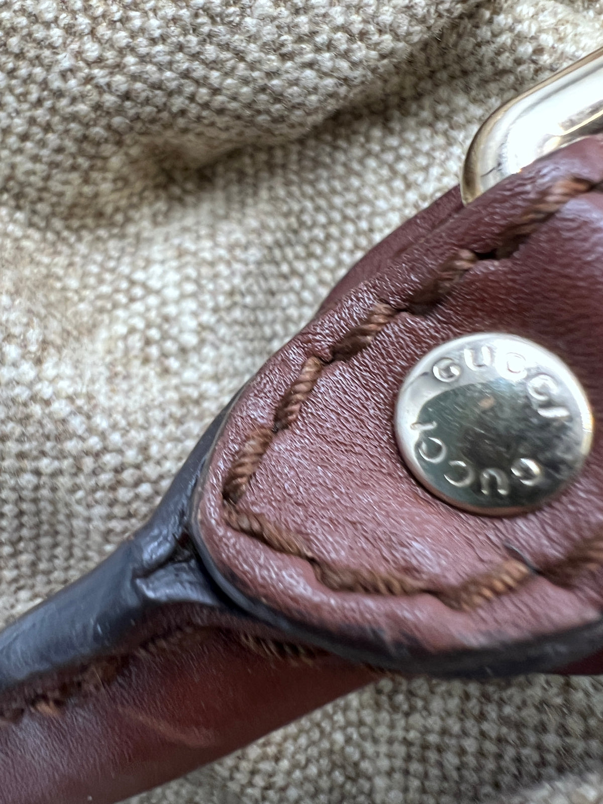 Gucci GG Canvas Sukey Medium Satchel Bag