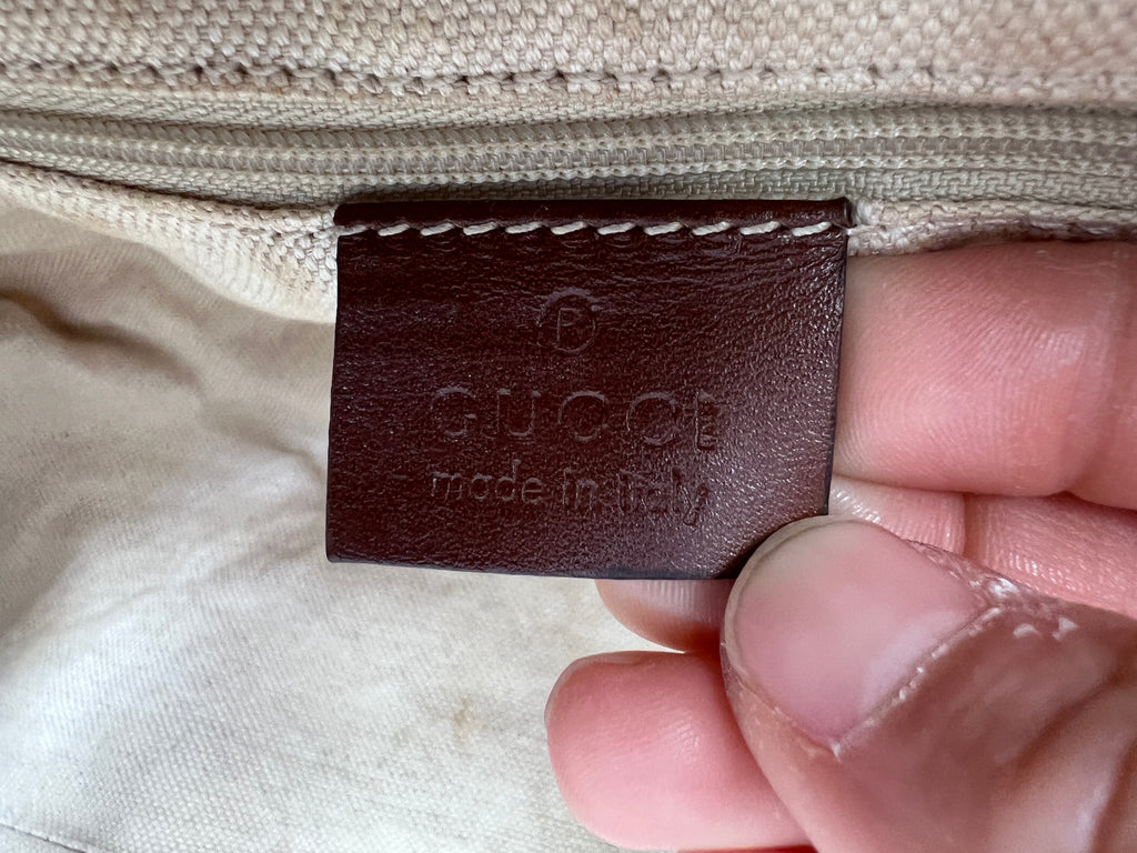 Gucci GG Canvas Sukey Medium Satchel Bag