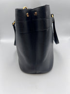 Gucci Horsebit 1955 Medium Leather Tote Bag Black