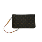 Louis Vuitton Neverfull Pouch – Monogram Canvas – Authentic Pre-owned Wristlet Clutch