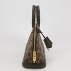 preowned designer bag louis Vuitton handbag in classic damier ebene 