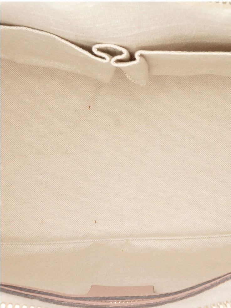 Gucci Microguccissima Patent Leather Dome Bag - Beige Nude