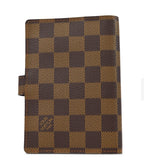 Louis Vuitton Damier Ebene Small Ring Agenda PM Cover