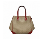 authentic vintage beige celine monogram leather tote bag in good condition for sale 