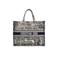 secondhand authentic women's Designer handbag with intricate pattern and Christian Dior branding in great condition for sale 
