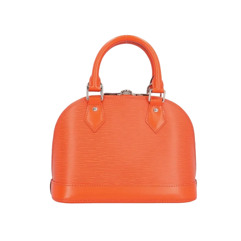 used louis vuitton Orange epi leather in great condition for sale 
