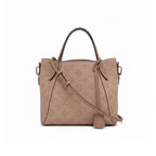 preowned authentic louis vuitton leather monogram hina pm small size bag with top handle tote bag in pink and beige color in excellent condition shows no marks or stain or damage at discount price sale 