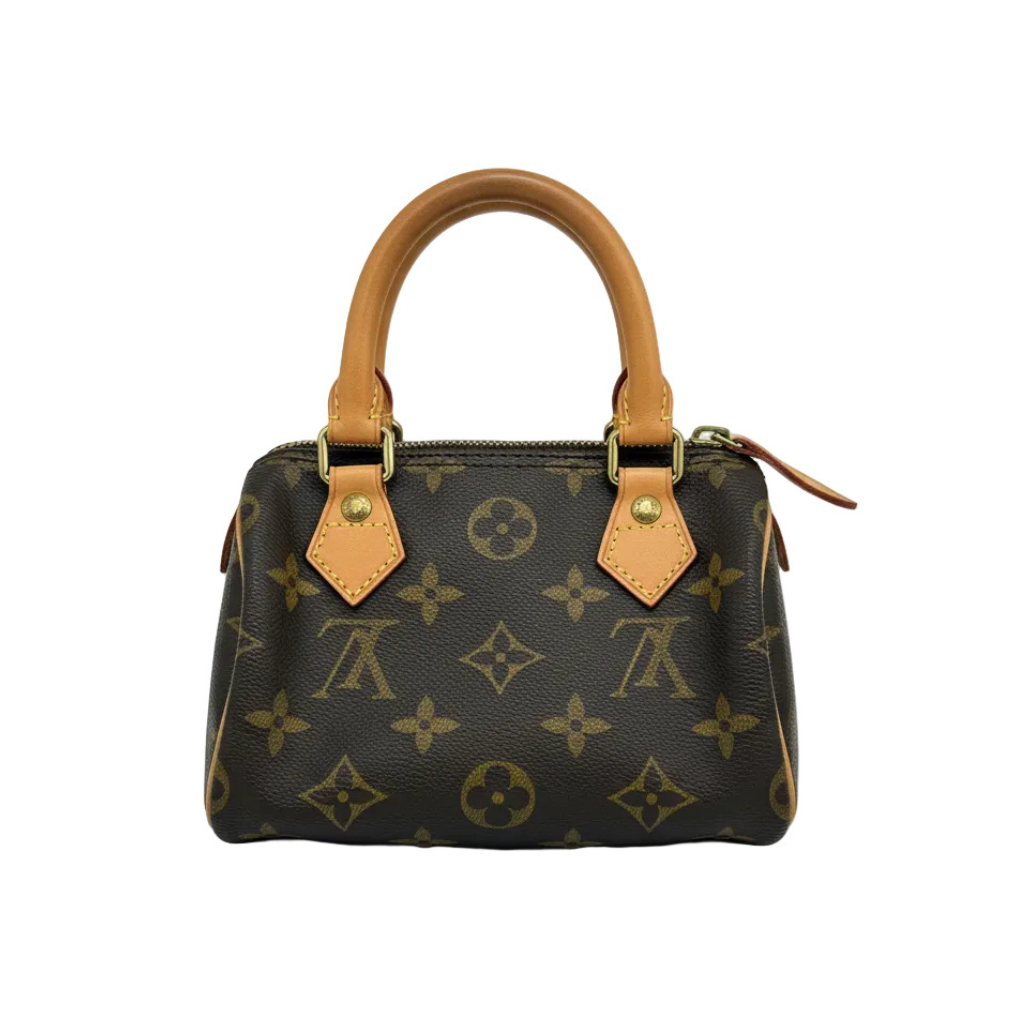 vintage authentic louis vuitton nano speedy in monogram  for sale in great condition