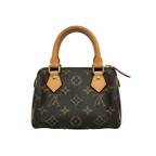 vintage authentic louis vuitton nano speedy in monogram  for sale in great condition