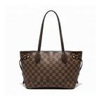 Pre-owned Louis Vuitton Neverfull PM Damiere EbeneTote