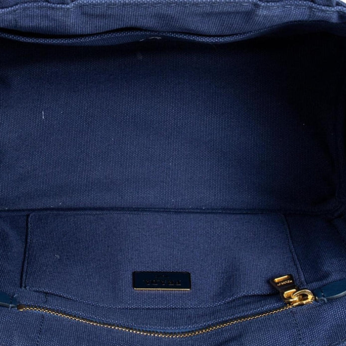 Prada Canapa Denim Bag