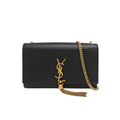 preloved authentic ysl kate gold chain crossbody bag in black in very good condition for sale secondhand designer bag at discount price