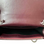 Saint Laurent Kate Velvet Shoulder Bag