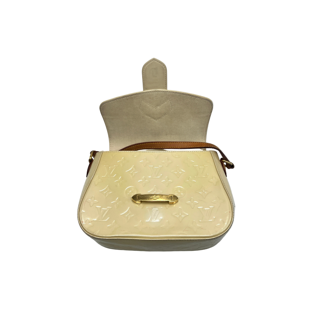 Louis Vuitton Bellflower in Blanc Corail Monogram Vernis