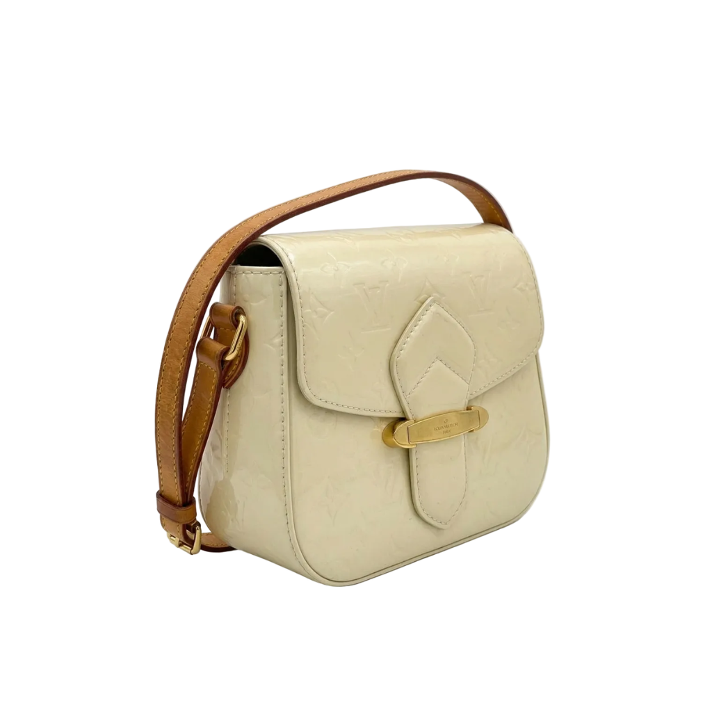 Louis Vuitton Bellflower in Blanc Corail Monogram Vernis