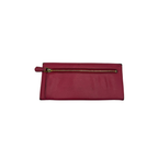 Prada Vitello Move Continental Flap Wallet in Rosso Red