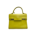 Delvaux Tempete Leather Handbag