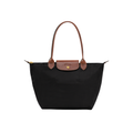 Longchamp Le Pliage Original Medium Shoulder Bag- Black