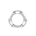 Hermès Chaine d’Ancre Scarf Ring in Silver
