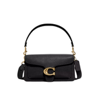 Coach Black Leather Tabby 26 Shoulder Bag