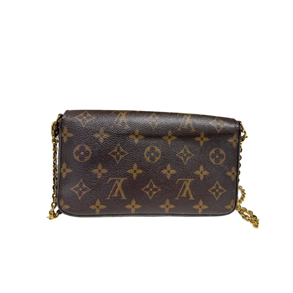 Pre-owned Louis Vuitton Félicie Pochette – 2017- Monogram Canvas –  3-in-1 Chain Wallet