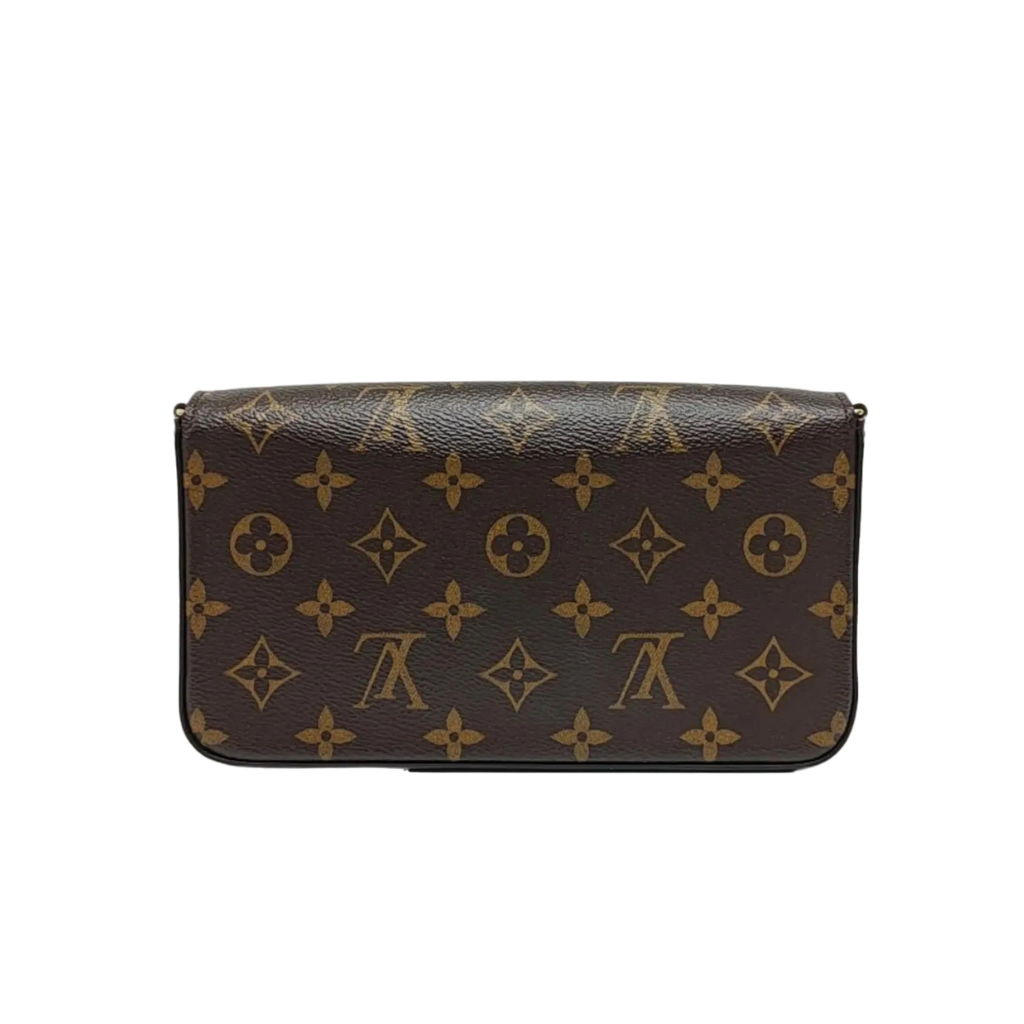 Pre-owned Louis Vuitton Félicie Pochette – 2019- Monogram Canvas –  3-in-1 Chain Wallet