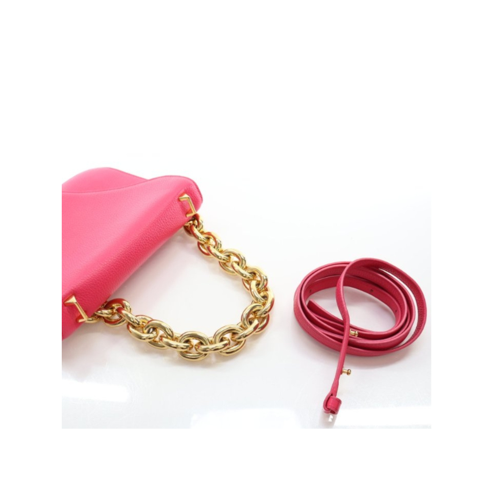 Bottega Veneta Pink Mount Messenger Bag