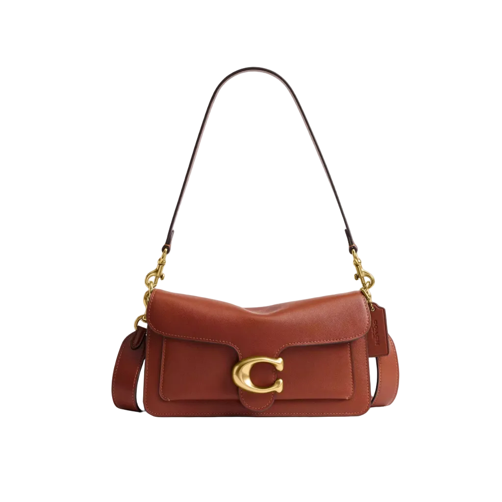 Coach Tabby 26 Shoulder Bag in Red Leather