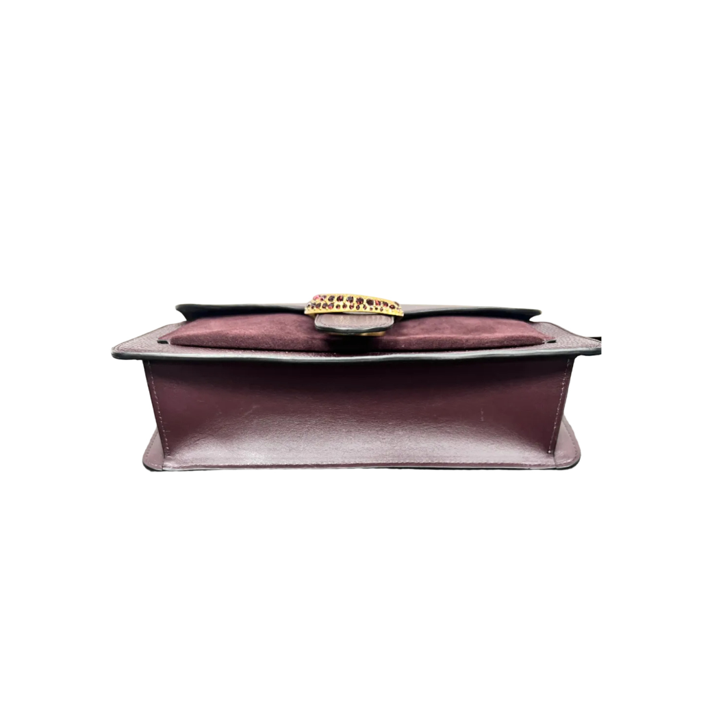 Rare Coach Tabby Shoulder Bag 26 – Burgundy Leather & Suede with Crystal 'C' Buckle