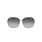 Gucci Oversized Glitter Rim Aviator Sunglasses (GG0228S)