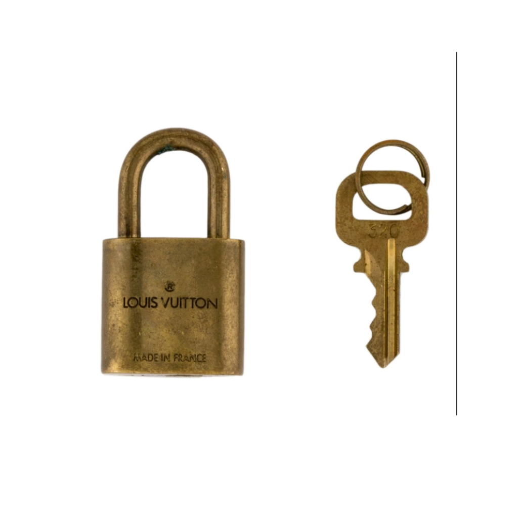 Authentic Louis Vuitton Lock and Key