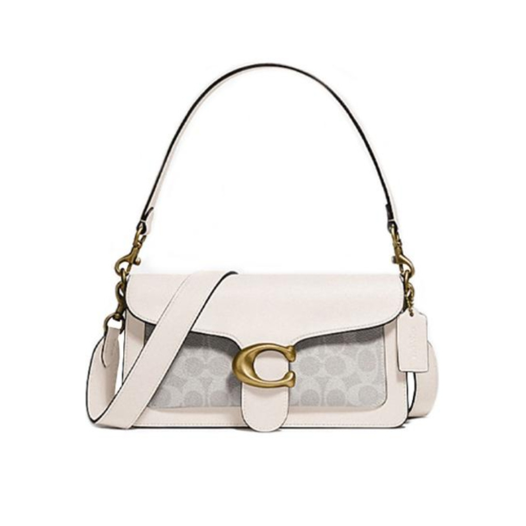 Coach Tabby 26 Shoulder Bag White/monogram